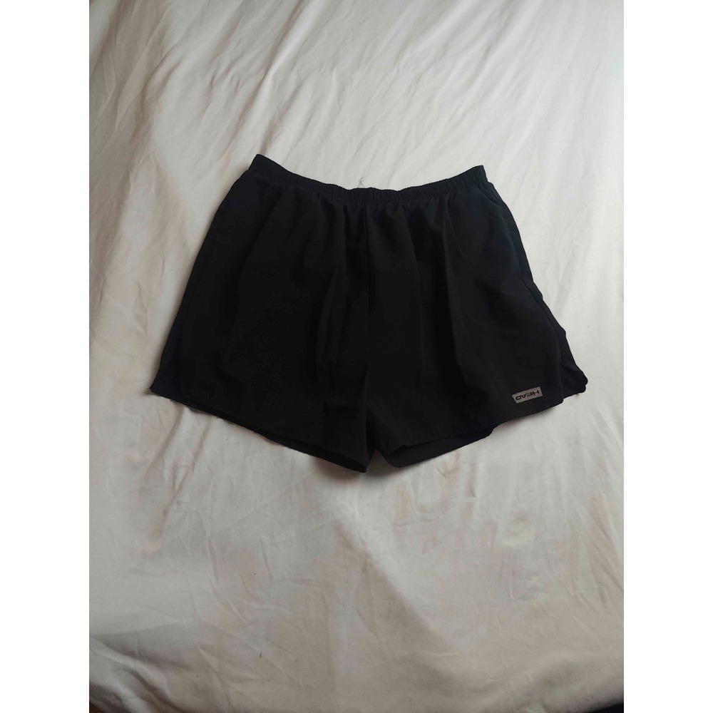Head Brand Athletic Shorts Mens Medium Black Outdoor Training Athleisure Casual